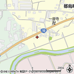 宮崎県都城市都島町1323-7周辺の地図