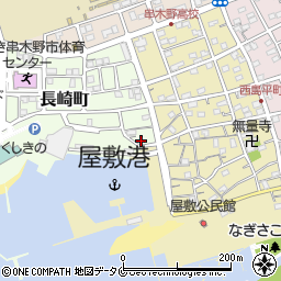 鹿児島県いちき串木野市長崎町131周辺の地図