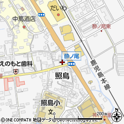 鹿児島県いちき串木野市照島周辺の地図
