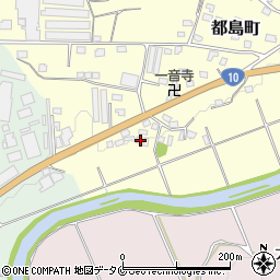 宮崎県都城市都島町1323-3周辺の地図