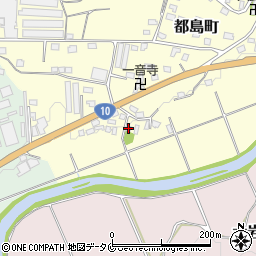 宮崎県都城市都島町1319-1周辺の地図