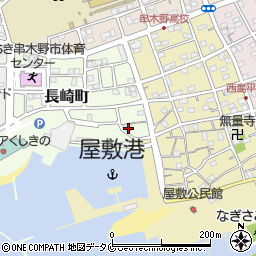 鹿児島県いちき串木野市長崎町123周辺の地図