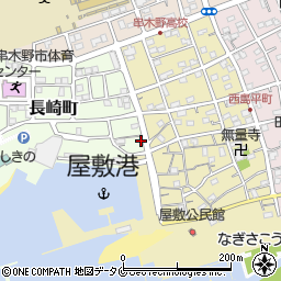 鹿児島県いちき串木野市長崎町127周辺の地図