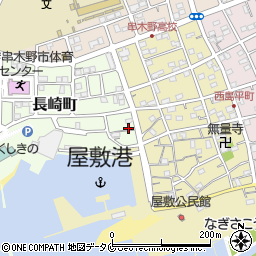 鹿児島県いちき串木野市長崎町118周辺の地図