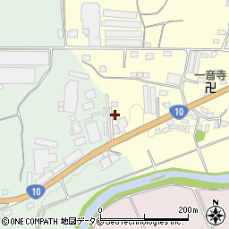 宮崎県都城市都島町1348-7周辺の地図