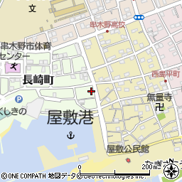 鹿児島県いちき串木野市長崎町115周辺の地図