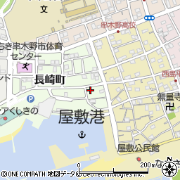 鹿児島県いちき串木野市長崎町109周辺の地図