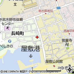 鹿児島県いちき串木野市長崎町112周辺の地図