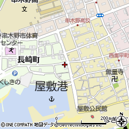 鹿児島県いちき串木野市長崎町111周辺の地図