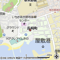 鹿児島県いちき串木野市長崎町53周辺の地図