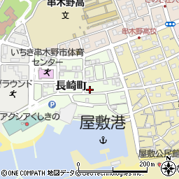 鹿児島県いちき串木野市長崎町46周辺の地図