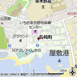 鹿児島県いちき串木野市長崎町93周辺の地図