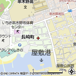 鹿児島県いちき串木野市長崎町45周辺の地図