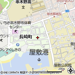 鹿児島県いちき串木野市長崎町42周辺の地図