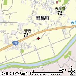 宮崎県都城市都島町1314周辺の地図