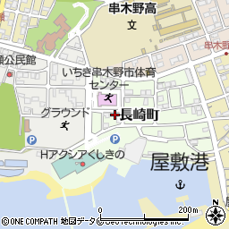 鹿児島県いちき串木野市長崎町96周辺の地図
