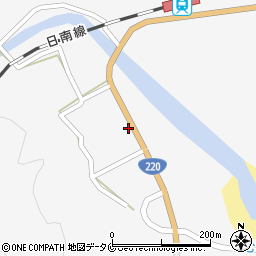 宮崎県日南市伊比井298周辺の地図