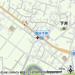 鹿児島県霧島市国分下井3356周辺の地図