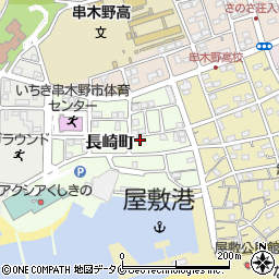 鹿児島県いちき串木野市長崎町47周辺の地図