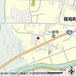 宮崎県都城市都島町1323-5周辺の地図