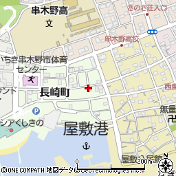 鹿児島県いちき串木野市長崎町39周辺の地図