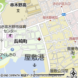鹿児島県いちき串木野市長崎町34周辺の地図