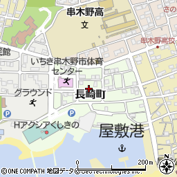 鹿児島県いちき串木野市長崎町66周辺の地図