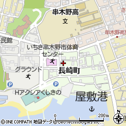 鹿児島県いちき串木野市長崎町69周辺の地図