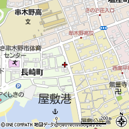 鹿児島県いちき串木野市長崎町29周辺の地図