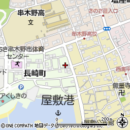 鹿児島県いちき串木野市長崎町27周辺の地図