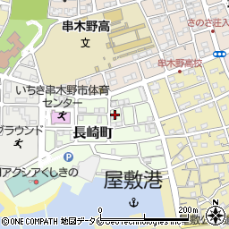 鹿児島県いちき串木野市長崎町9周辺の地図
