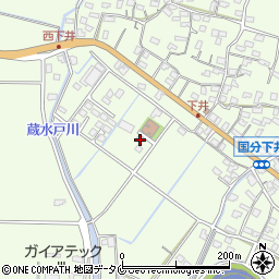 鹿児島県霧島市国分下井3004周辺の地図