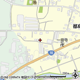 宮崎県都城市都島町1326-1周辺の地図