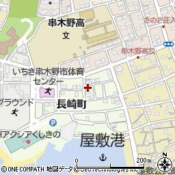 鹿児島県いちき串木野市長崎町8周辺の地図