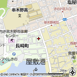 鹿児島県いちき串木野市長崎町25周辺の地図