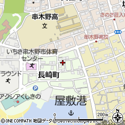 鹿児島県いちき串木野市長崎町14周辺の地図