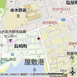 鹿児島県いちき串木野市長崎町24周辺の地図