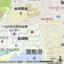 鹿児島県いちき串木野市長崎町15周辺の地図