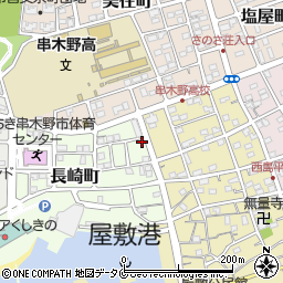 鹿児島県いちき串木野市長崎町23周辺の地図