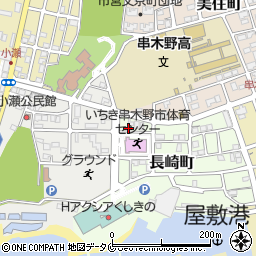 鹿児島県いちき串木野市長崎町87周辺の地図