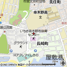 鹿児島県いちき串木野市長崎町86周辺の地図