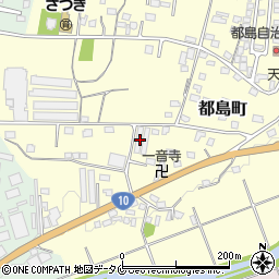 宮崎県都城市都島町1220周辺の地図