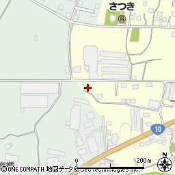 宮崎県都城市都島町1340周辺の地図