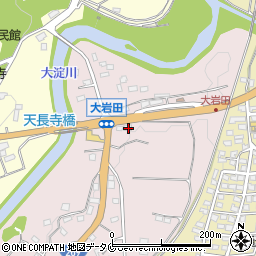 宮崎県都城市大岩田町5381-3周辺の地図