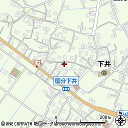 鹿児島県霧島市国分下井3371周辺の地図