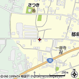 宮崎県都城市都島町1330周辺の地図