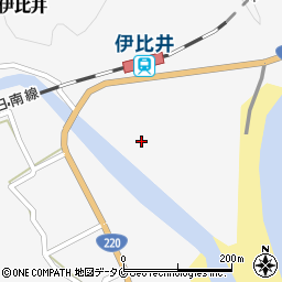 宮崎県日南市伊比井2148周辺の地図