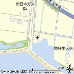 鹿児島県霧島市国分広瀬1692周辺の地図