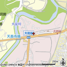 宮崎県都城市大岩田町5383-3周辺の地図