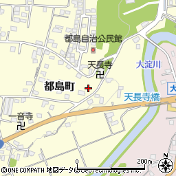 宮崎県都城市都島町1271周辺の地図